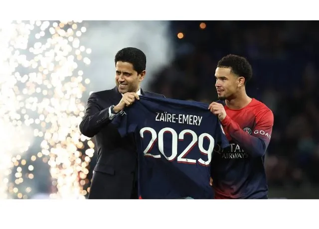 Tiền vệ sao mai Warren Zaire-Emery viên ngọc quý của PSG